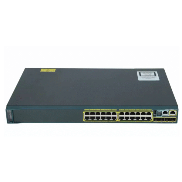 سوئیچ شبکه سیسکو مدل WS-C2960S-24TS-L با ۲۴ پورت و قابلیت استک FlexStack
